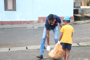 Solid Waste Management Awareness Campaign at Sayurupura Housing Project. 21st December 2024