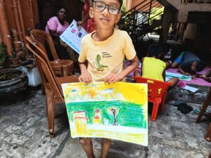 ලෝක ජනාවාස දින සැමරුමට සමගාමීව පවත්වනු ලබන සිතුවම් තරඟය